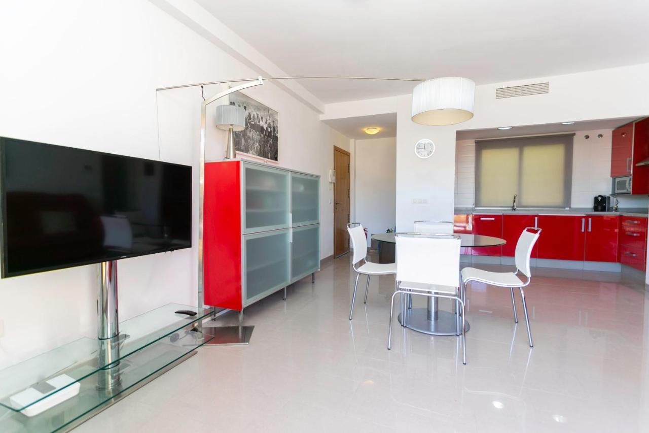 Big Terrace Apartment Cullera Buitenkant foto
